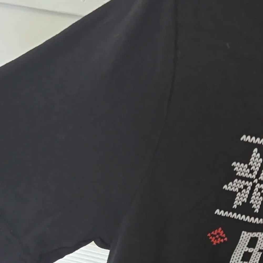 Canvas Black Brodolf Graphic T-Shirt - Picture 2 of 7